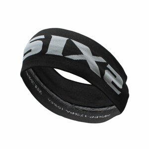 SIX2 Cyklistická čelenka - FSX - černá/šedá