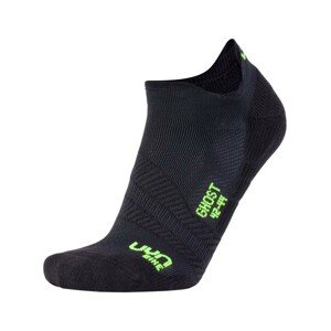 UYN Cyklistické ponožky kotníkové - GHOST - žlutá/černá 42-44