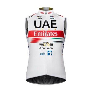 GOBIK Cyklistická vesta - UAE 2022 PLUS 2.0 - bílá/červená