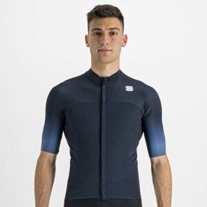 SPORTFUL Cyklistický dres s krátkým rukávem - MIDSEASON PRO - modrá XL