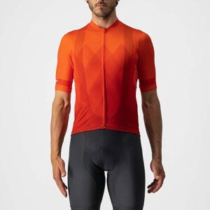 CASTELLI Cyklistický dres s krátkým rukávem - A TUTTA - červená