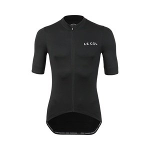 LE COL Cyklistický dres s krátkým rukávem - HORS CATEGORIE II - černá