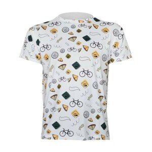 NU. BY HOLOKOLO Cyklistické triko s krátkým rukávem - SPORTIVE - vícebarevná/bílá M