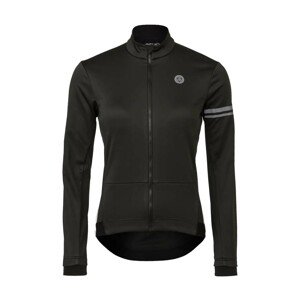 AGU Cyklistická zateplená bunda - WINTER ESSENTIAL W - černá L