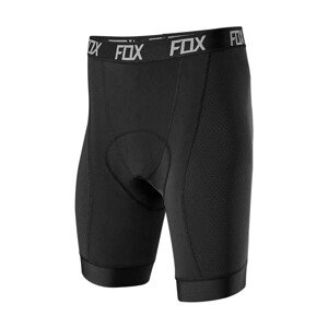 FOX Cyklistické boxerky - TECBASE LINER - černá L