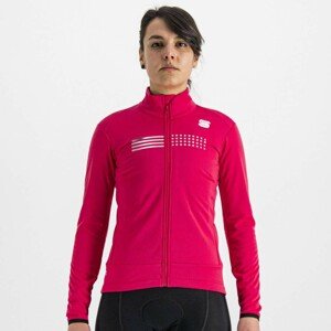 SPORTFUL Cyklistická zateplená bunda - TEMPO W LADY - růžová L