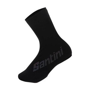 SANTINI Cyklistické návleky na tretry - ACE - černá XL