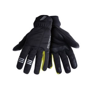 BIOTEX Cyklistické rukavice dlouhoprsté - EXTRAWINTER - žlutá/černá L