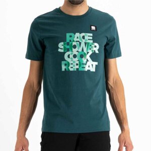 SPORTFUL Cyklistické triko s krátkým rukávem - BORA HANSGROHE FAN - zelená L