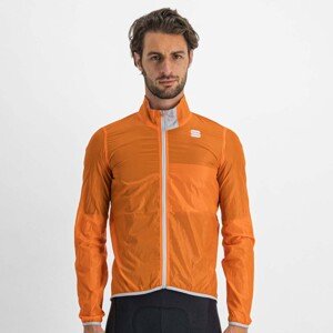 SPORTFUL Cyklistická větruodolná bunda - HOT PACK EASYLIGHT - oranžová XL