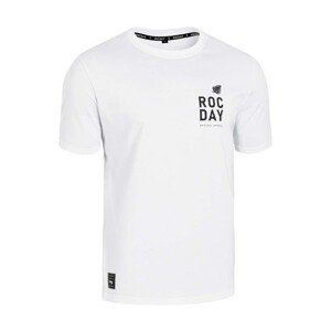 ROCDAY Cyklistické triko s krátkým rukávem - PINE - bílá XL