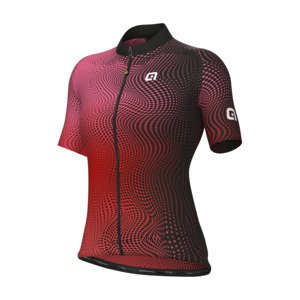 ALÉ Cyklistický dres s krátkým rukávem - CIRCUS PRAGMA - růžová S