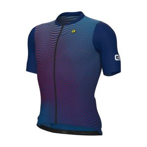 ALÉ Cyklistický dres s krátkým rukávem - ONDA PR-E - modrá 3XL