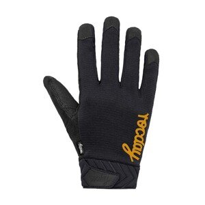 ROCDAY Cyklistické rukavice dlouhoprsté - EVO RACE - žlutá/černá S