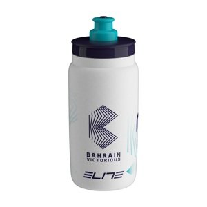 ELITE Cyklistická láhev na vodu - FLY 550 BAHRAIN VICTORIOUS 2024 - bílá/modrá