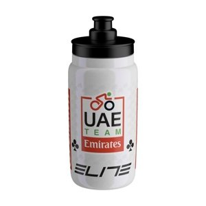 ELITE Cyklistická láhev na vodu - FLY 550 UAE TEAM EMIRATES 2024 - bílá/červená