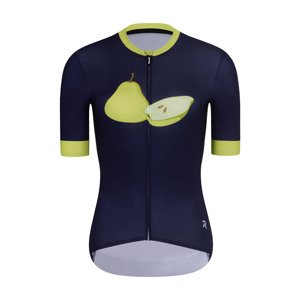 RIVANELLE BY HOLOKOLO Cyklistický dres s krátkým rukávem - FRUIT LADY - modrá/světle zelená