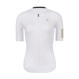 RIVANELLE BY HOLOKOLO Cyklistický dres s krátkým rukávem - VICTORIOUS GOLD LADY - bílá XS