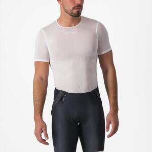 CASTELLI Cyklistické triko s krátkým rukávem - PRO MESH 2.0 - bílá M