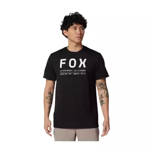 FOX Cyklistické triko s krátkým rukávem - NON STOP SS TECH - černá XL