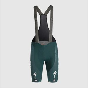 SPORTFUL Cyklistické kalhoty krátké s laclem - BORA 2024 - zelená XL