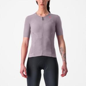 CASTELLI Cyklistický dres s krátkým rukávem - fialová