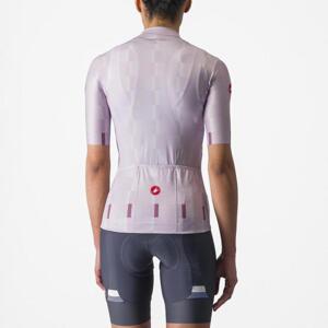 CASTELLI Cyklistický dres s krátkým rukávem - DIMENSIONE - fialová S