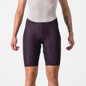 CASTELLI Cyklistické kalhoty krátké bez laclu - FREE AERO RC W SHORT - fialová L