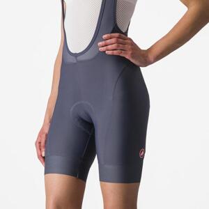 CASTELLI Cyklistické kalhoty krátké s laclem - PRIMA - modrá XL