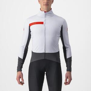 CASTELLI Cyklistická zateplená bunda - BETA ROS - šedá XL
