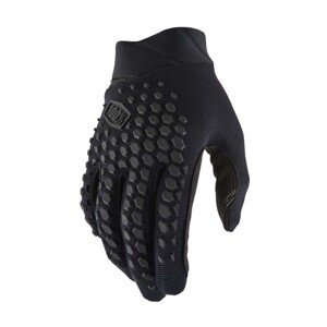 100% SPEEDLAB Cyklistické rukavice dlouhoprsté - GEOMATIC - černá 2XL
