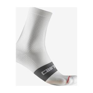 CASTELLI Cyklistické ponožky klasické - ESPRESSO W - ivory