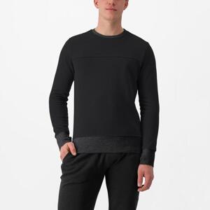 CASTELLI pulovr - LOGO SWEATSHIRT - černá S