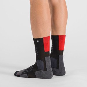 SPORTFUL Cyklistické ponožky klasické - APEX - černá 2XL