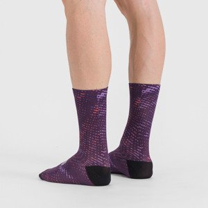 SPORTFUL Cyklistické ponožky klasické - SUPERGIARA - fialová XL
