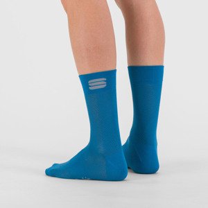 SPORTFUL Cyklistické ponožky klasické - MATCHY - modrá M-L