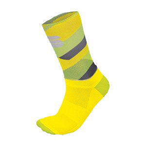 SPORTFUL Cyklistické ponožky klasické - BODYFIT TEAM 15 - žlutá