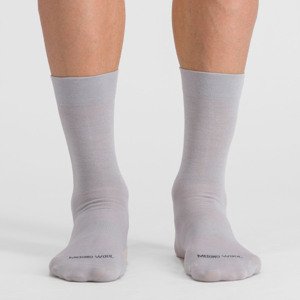 SPORTFUL Cyklistické ponožky klasické - MATCHY WOOL - šedá