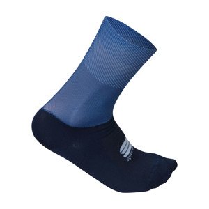 SPORTFUL Cyklistické ponožky klasické - EVO - modrá
