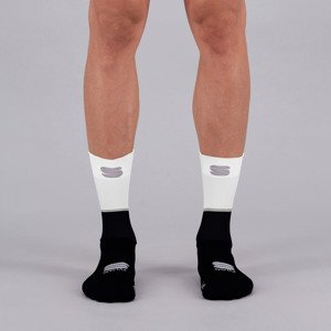 SPORTFUL Cyklistické ponožky klasické - LIGHT - černá/bílá