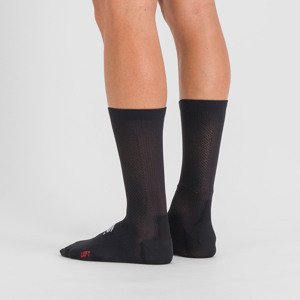 SPORTFUL Cyklistické ponožky klasické - PRO - černá M-L