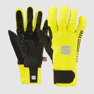 SPORTFUL Cyklistické rukavice dlouhoprsté - SOTTOZERO - žlutá