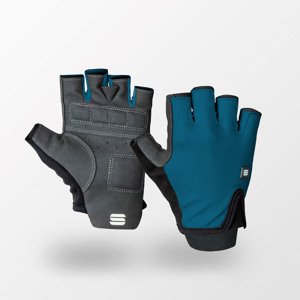 SPORTFUL Cyklistické rukavice krátkoprsté - MATCHY - modrá