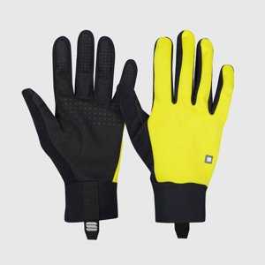 SPORTFUL Cyklistické rukavice dlouhoprsté - ENGADIN - žlutá S