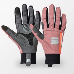 SPORTFUL Cyklistické rukavice dlouhoprsté - APEX LIGHT - růžová S