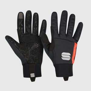 SPORTFUL Cyklistické rukavice dlouhoprsté - APEX - černá S
