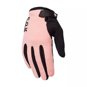 FOX Cyklistické rukavice dlouhoprsté - W RANGER GEL - růžová