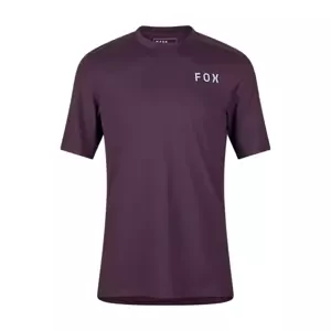FOX Cyklistický dres s krátkým rukávem - RANGER ALYN - fialová M
