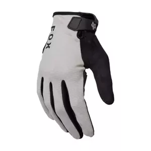 FOX Cyklistické rukavice dlouhoprsté - RANGER GEL - šedá XL