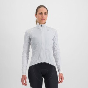 SPORTFUL Cyklistická voděodolná pláštěnka - HOT PACK NO RAIN 2.0 - bílá